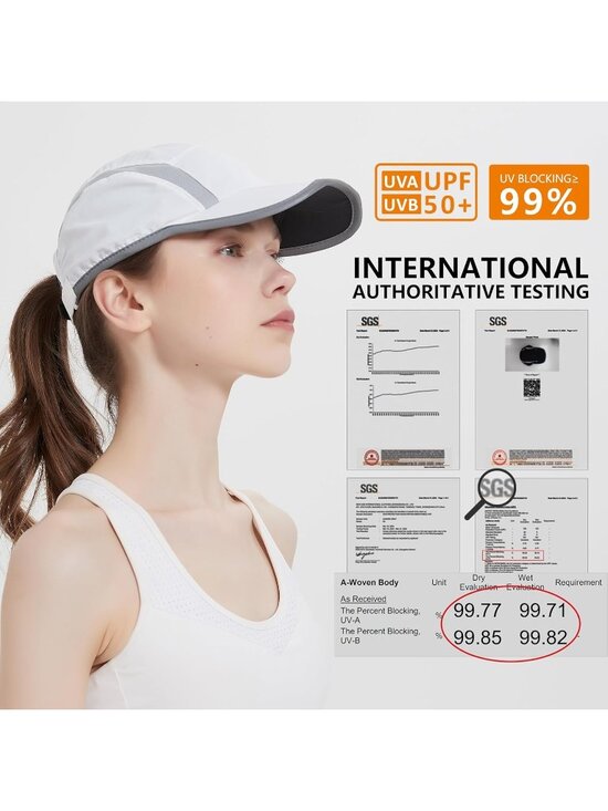 〽️Women Purple Reflective Folding Hat Design UPF 50+ Sun Protection Sport Hats